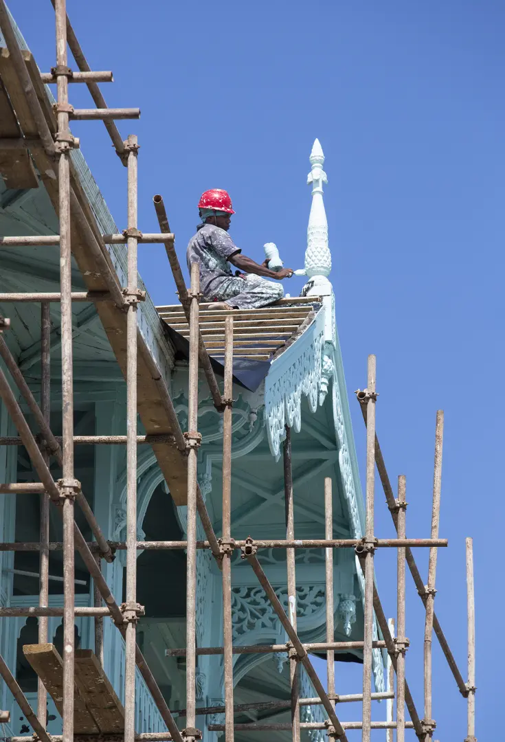 Peinture acrobatique